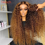 Perruque Afro Longue Bouclée à Petit Volume et Tube Enroulé