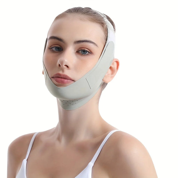 Bandage minceur réutilisable pour le visage, modelage du visage en V, ceinture de levée du menton et des joues, bande de massage facial, outils de soin de la peau pour les femmes