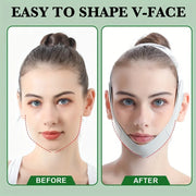 Bandage minceur réutilisable pour le visage, modelage du visage en V, ceinture de levée du menton et des joues, bande de massage facial, outils de soin de la peau pour les femmes