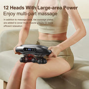 Fascia Gun 12/8 Heads Electric Massage