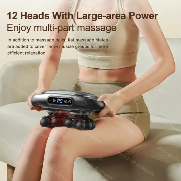 Fascia Gun 12/8 Heads Electric Massage