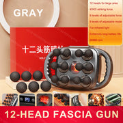 Fascia Gun 12/8 Heads Electric Massage